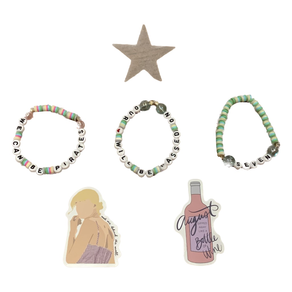 Seven Bundle Taylor Swift Handmade Bracelets 18$